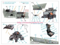 QD+48490   3D Декаль интерьера для F-4S Phantom II (Academy) (с 3D-печатными деталями) (attach3 85153)